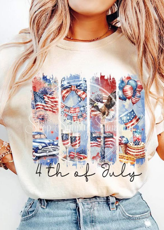 4th of July Collage
